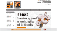 Desktop Screenshot of lpracks.com
