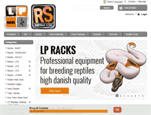 Tablet Screenshot of lpracks.com